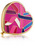 Pink Ribbon Cream Powder Compact